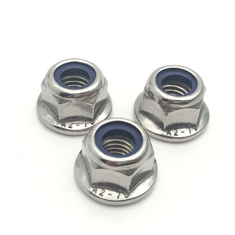 M3/M4/M5/M6/M8 304 Stainless Steel Hex Nut Tooth Lock Nuts Toothed Nuts 10~50pcs 