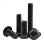 18-8 stainless steel black oxide button head hex drive screws