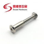 Factory price quality furniture screw flat head hex bolt M6 M8