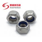 Stainless Steel DIN985 Nylon Insert Lock Nut