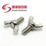 304 stainless steel wing bolt DIN316 zinc plated screw M4M5M6M8M10