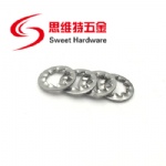 304 stainless steel internal serrated washer DIN6798J